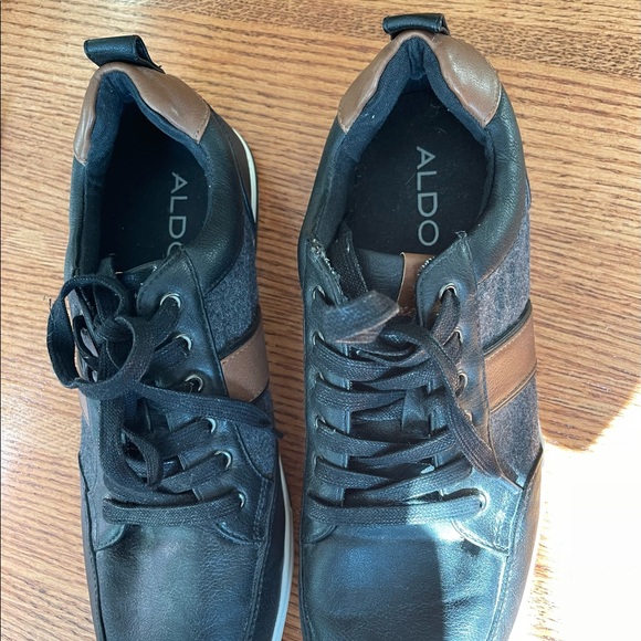 Mens Aldo shoes, worn once. US 10.5 - Picture 2 of 7